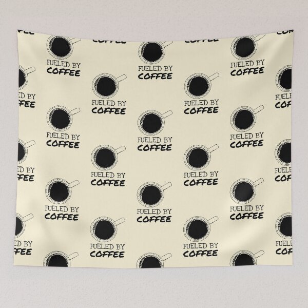 Item preview, Americano Fueled By Coffee Saying designed and sold by Telle Garcia.