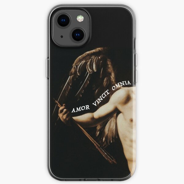 Amor Vincit Omnia (Love Conquers All) iPhone Soft Case