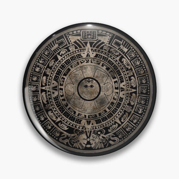 Item preview, Aztec Calendar Stone mandala designed and sold by PureSymbols.
