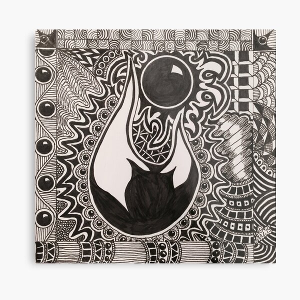 Fireball Metal Print