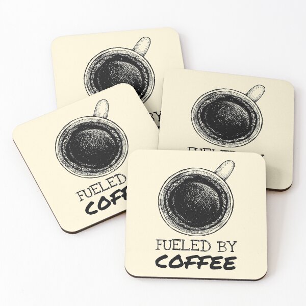 Item preview, Strong Americano Fueled By Coffee Saying designed and sold by Telle Garcia.