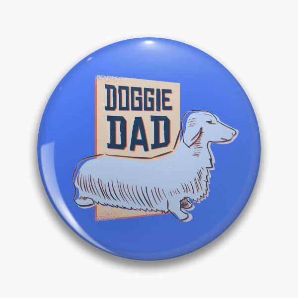 Item preview, Dachshund Doggie Dad designed and sold by Cute and Funny Animal Art Designs.