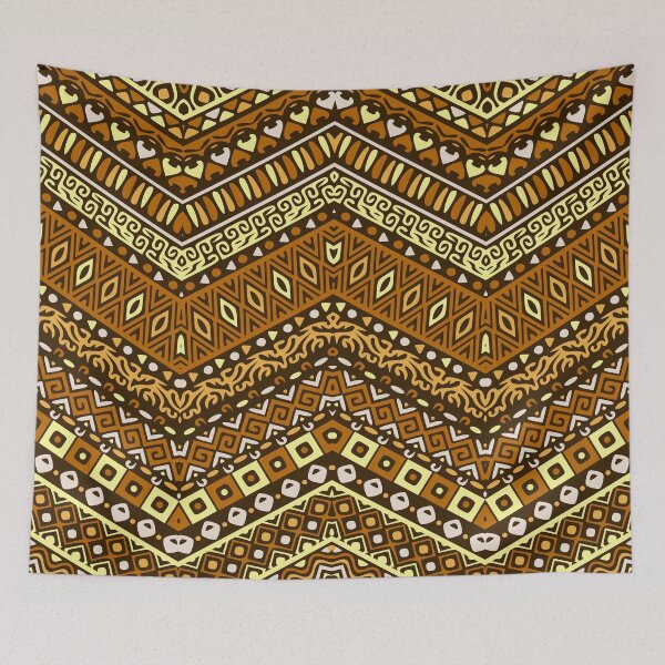 Item preview, Mayan Aztec Indian Tribal Ethnic Pattern designed and sold by Vector Scout Lab.