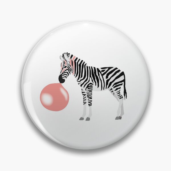 Item preview, Bubble Gum Zebra Blowing Bubble designed and sold by idovedesign.