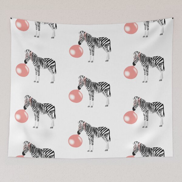 Item preview, Bubble Gum Zebra Blowing Bubble designed and sold by idovedesign.