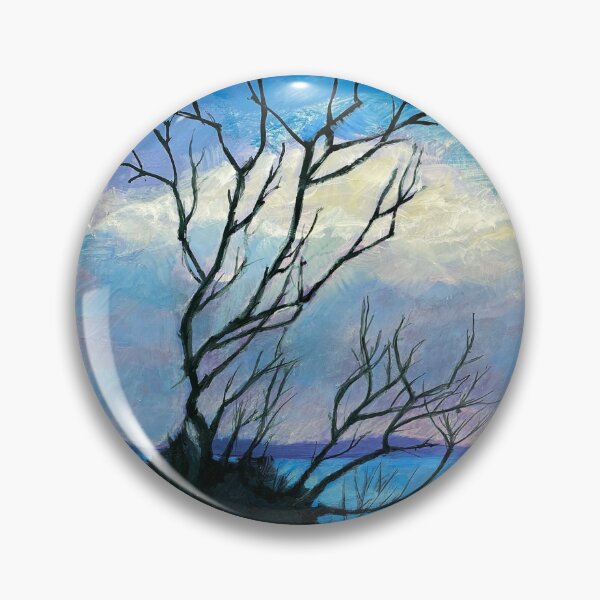 Item preview, Winter Trees ~ oil painting designed and sold by Roz McQuillan Fine Art & Photography.