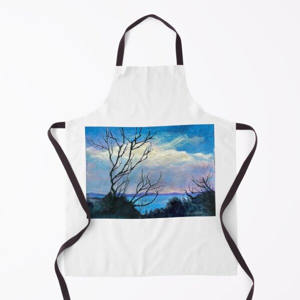 Item preview, Winter Trees ~ oil painting designed and sold by Roz McQuillan Fine Art & Photography.
