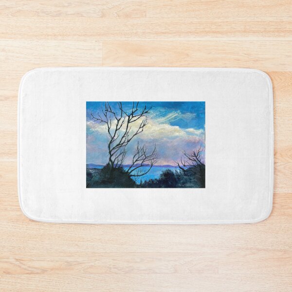 Item preview, Winter Trees ~ oil painting designed and sold by Roz McQuillan Fine Art & Photography.