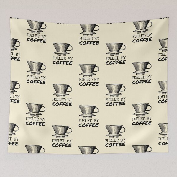 Item preview, Filter Fueled By Coffee Saying designed and sold by Telle Garcia.