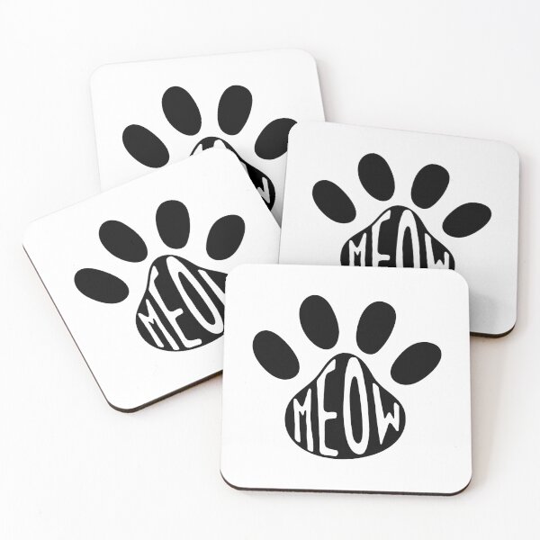 Item preview, Meow Cat Paw Illustration designed and sold by murialbezanson.