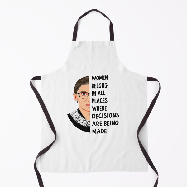 Item preview, women belong in all places where decisions are being made , notorious rbg gift, notorious rbg, ruth bader ginsburg, rbg, feminist, feminism, power girl, women power, designed and sold by Birthday  Gifts.
