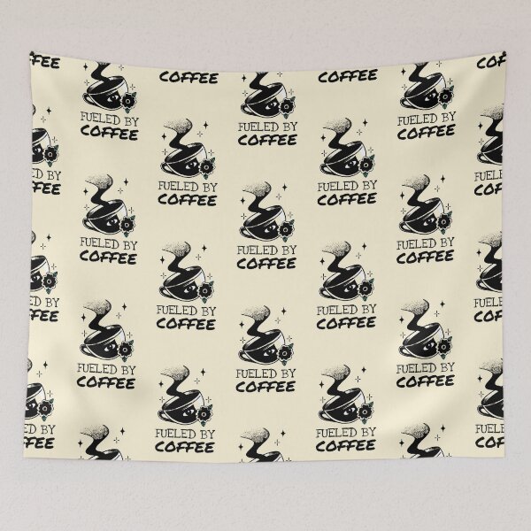 Item preview, Magic Fueled By Coffee Saying designed and sold by Telle Garcia.