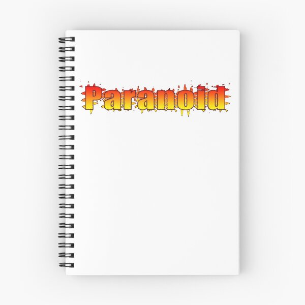 Item preview, Paranoid designed and sold by cfspider.
