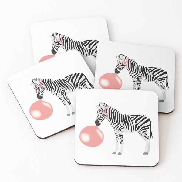 Item preview, Bubble Gum Zebra Blowing Bubble designed and sold by idovedesign.