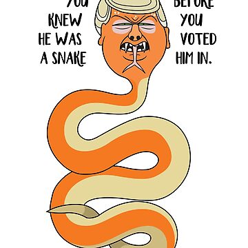 Artwork thumbnail, Donald The Snake by OwlishArts