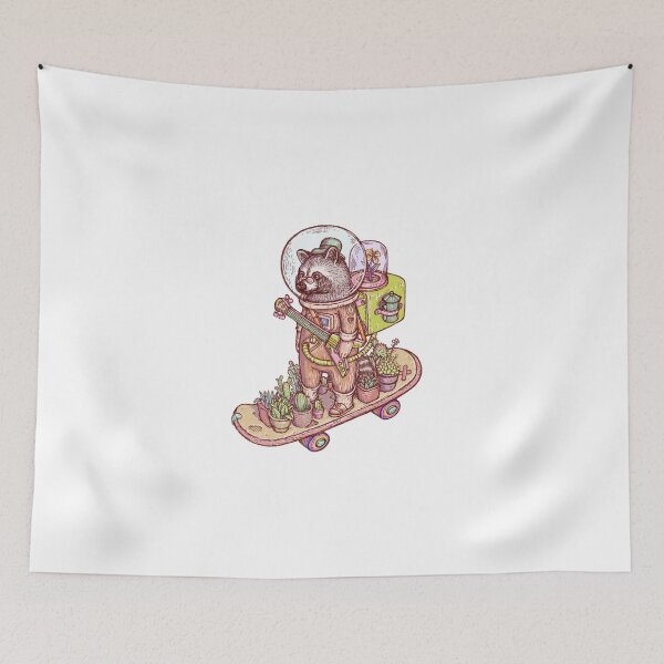 Item preview, Raccoon space suits  designed and sold by makapa.