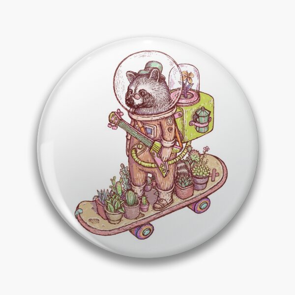 Item preview, Raccoon space suits  designed and sold by makapa.