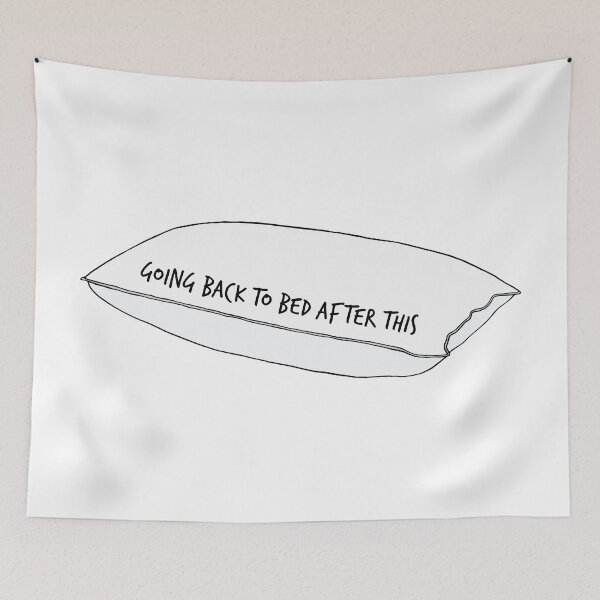 Item preview, Pillow Going Back to Bed After This designed and sold by murialbezanson.