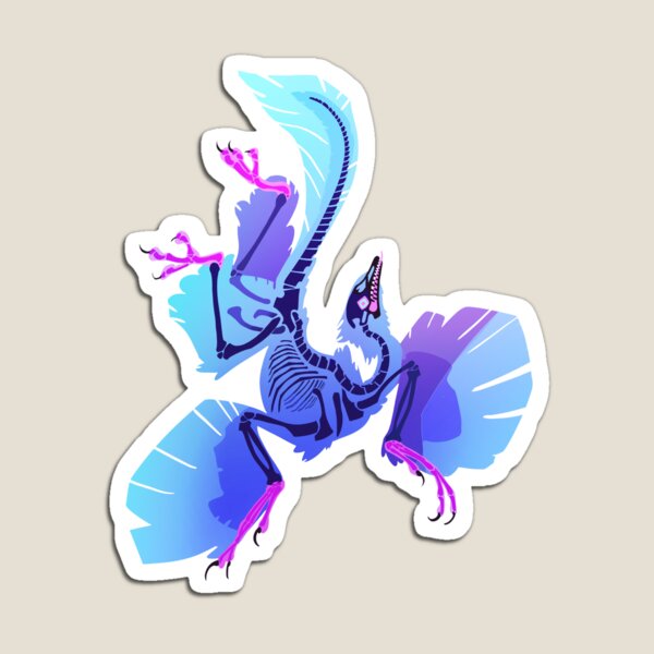 Item preview, neon archeaopteryx designed and sold by snickerdoobles.