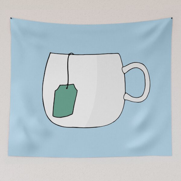 Item preview, Tea Cup Hot Tea Mug designed and sold by murialbezanson.