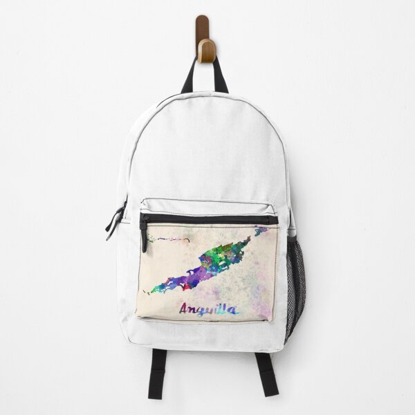 Item preview, Anguilla watercolor map designed and sold by paulrommer.