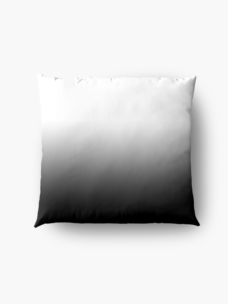Alternate view of Black Ombre Gradient Floor Pillow