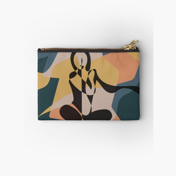 Item preview, Woman Abstract Figure Shape designed and sold by technicolorable_art.