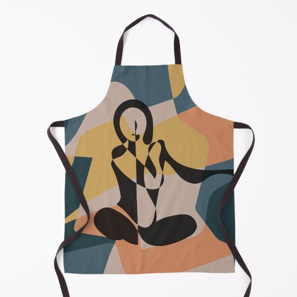 Item preview, Woman Abstract Figure Shape designed and sold by technicolorable_art.