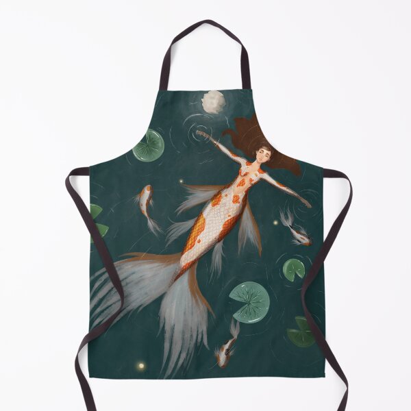 Item preview, GinRin Kohaku -Koi Mermaid designed and sold by prismwizard.