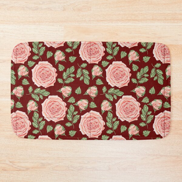 Item preview, Pink Florals designed and sold by Manasi Sawant.
