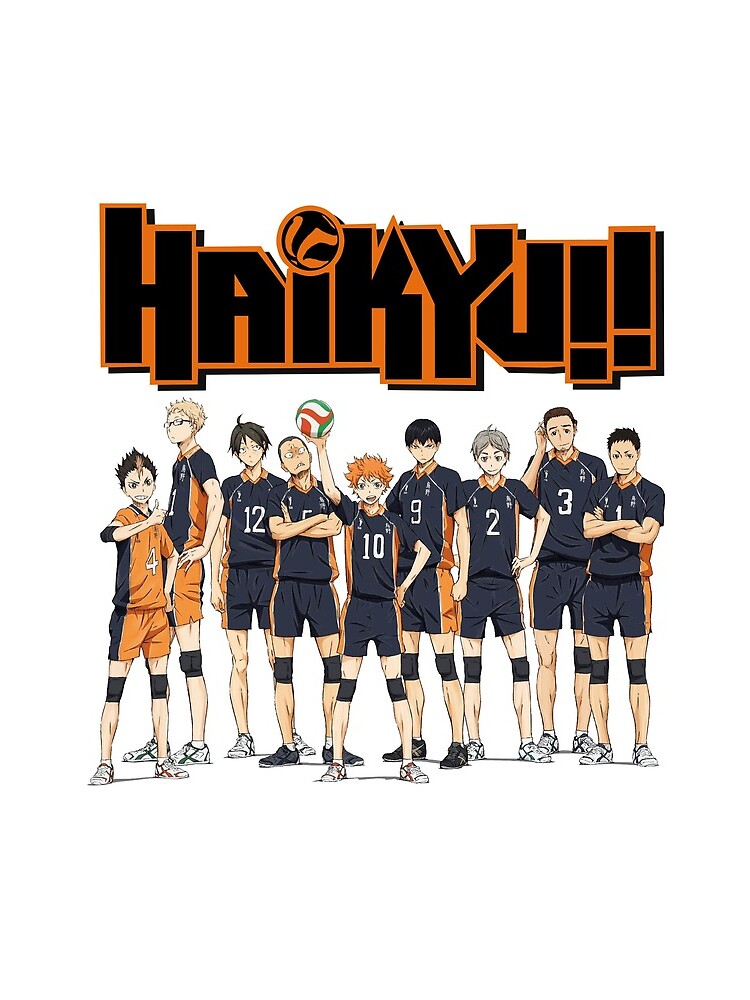 "Volleyball Anime" Drawstring Bag for Sale by royeffron Redbubble