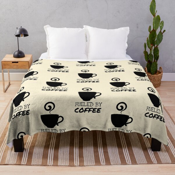 Item preview, Fueled By Coffee Saying Cute Warm Cup designed and sold by Telle Garcia.