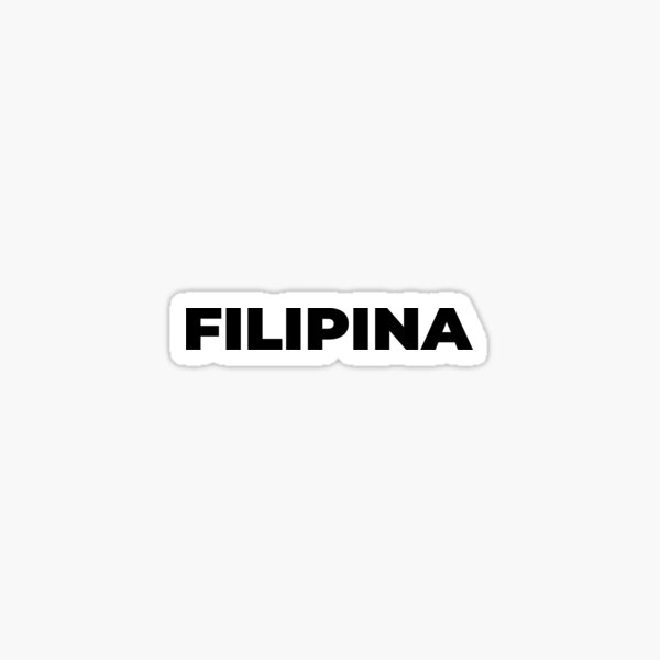 Filipina Sticker