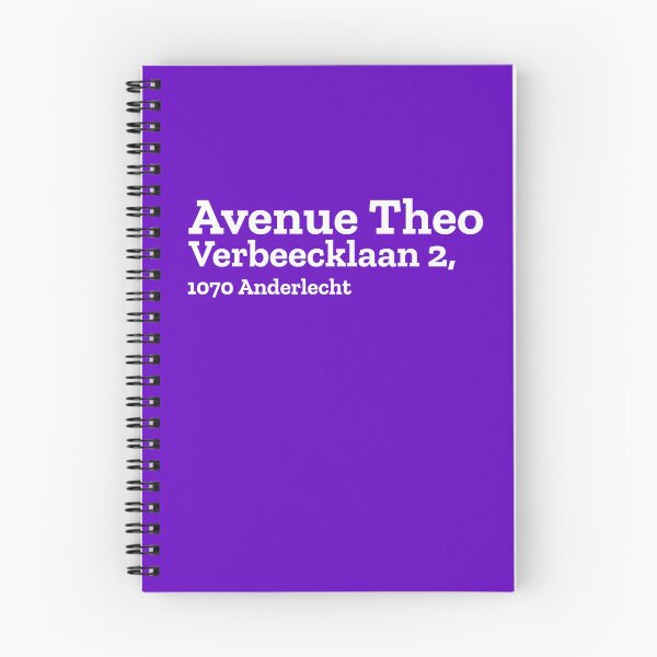 Item preview, Anderlecht Stadium Address designed and sold by The Chuck Wagon.