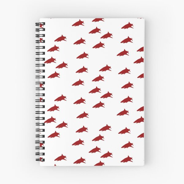 Item preview, shark pattern red designed and sold by MsTyson.