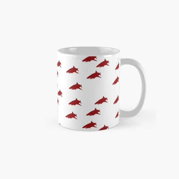Item preview, shark pattern red designed and sold by MsTyson.