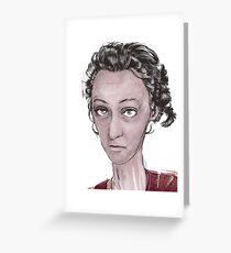 miss whimsey Greeting Card
