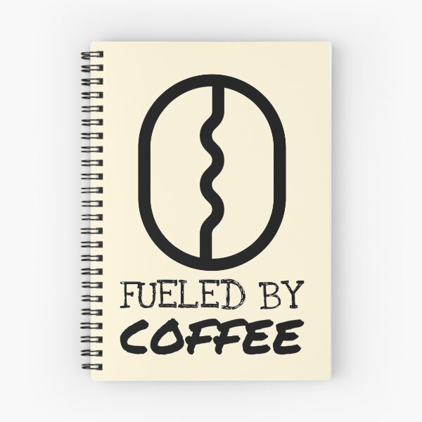 Item preview, Impulsado por el café diciendo simple icono de frijol designed and sold by Telle Garcia.