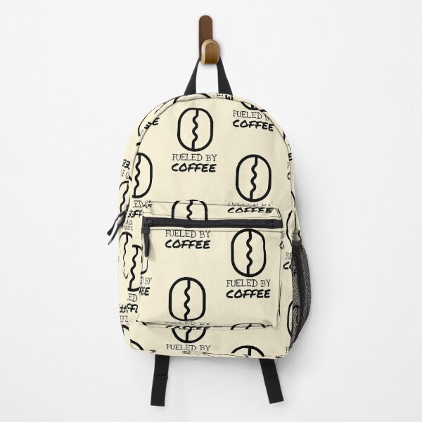 Item preview, Fueled By Coffee Saying Simple Bean Icon designed and sold by Telle Garcia.