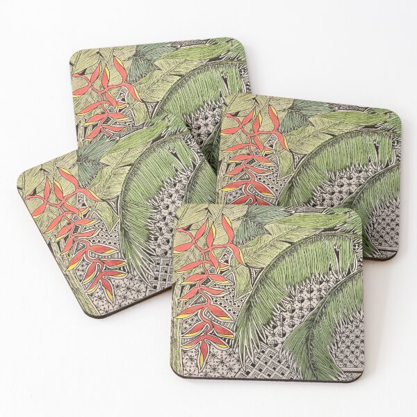 Bali Inspiration Coasters (Set of 4)