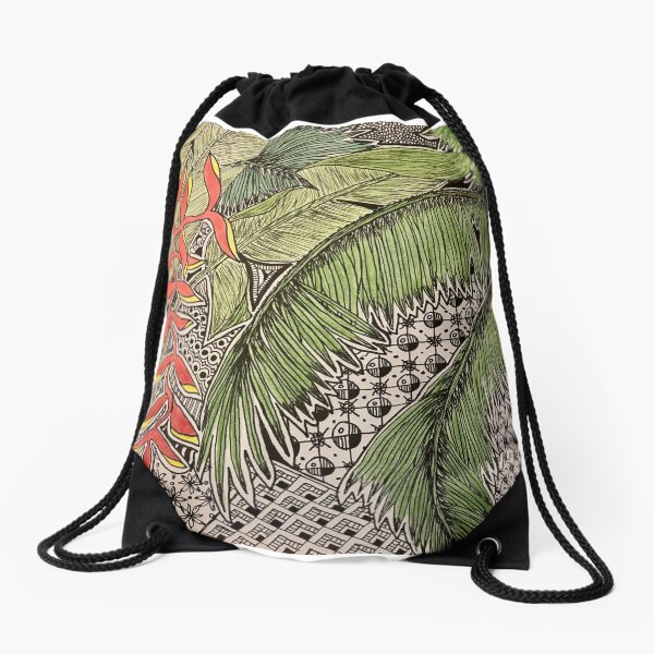 Bali Inspiration Drawstring Bag