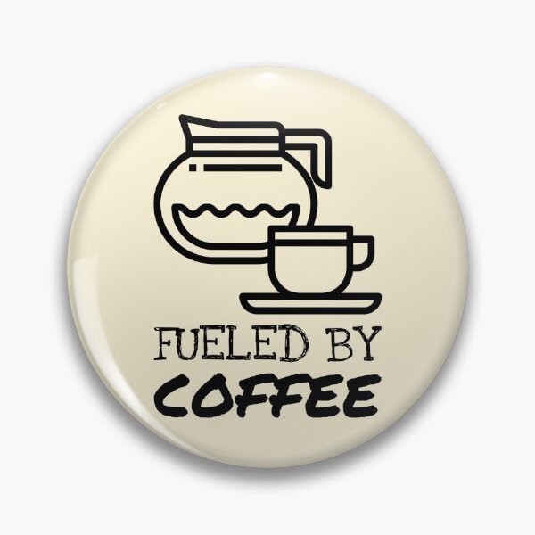 Item preview, Fueled By Coffee Saying Pot and Cup designed and sold by Telle Garcia.