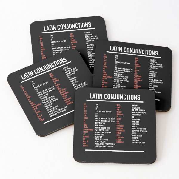 Item preview, Latin Conjunctions designed and sold by HiddenVerb.