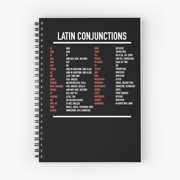Item preview, Latin Conjunctions designed and sold by HiddenVerb.
