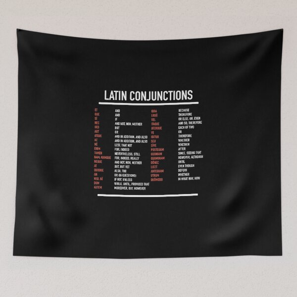 Item preview, Latin Conjunctions designed and sold by HiddenVerb.