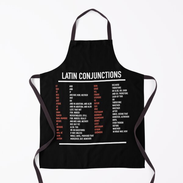 Aperçu de l'œuvre Conjonctions latines créée et vendue par HiddenVerb.