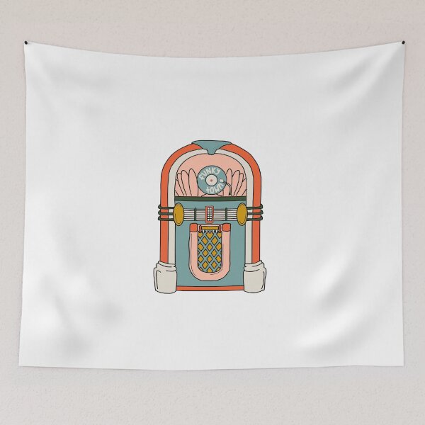 Item preview, retro jukebox designed and sold by kristen :).