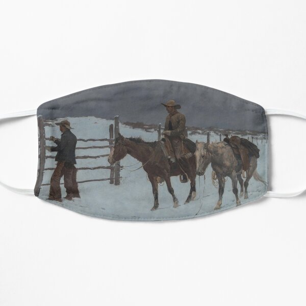 Frederic Remington - The Fall of the Cowboy Mask