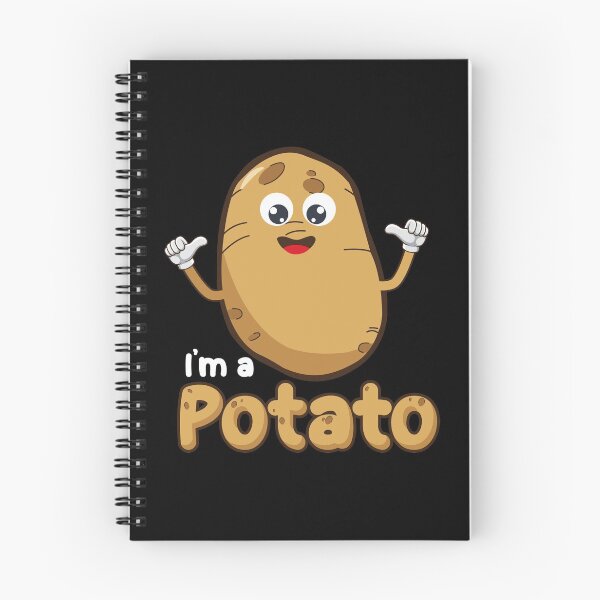 Item preview, I Am A Potato design, French Fry design, Potato gift graphic designed and sold by Lisbob.