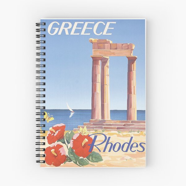 Item preview, Cartel de viaje vintage de Grecia designed and sold by vintagevivian.